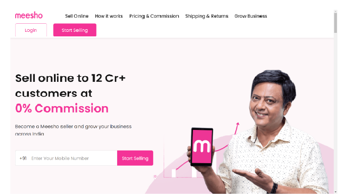 Meesho Website Banner